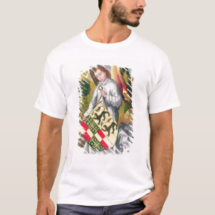 Camiseta Anjo que guardara um protetor com dois leopardos