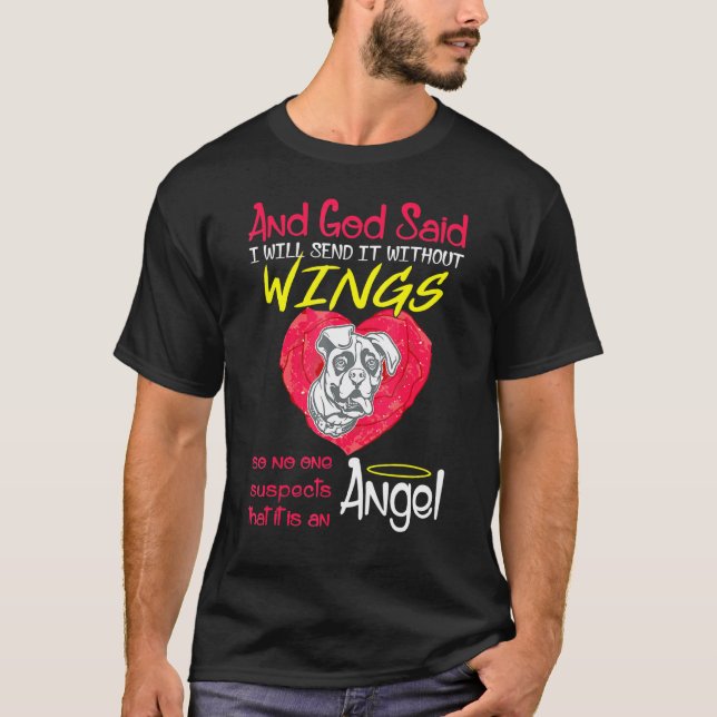 Camiseta Anjo Sem Pet De Asas (Frente)