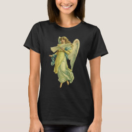 Camiseta Anjo Vitoriano de Natal, Gloria em Excelsis Deo