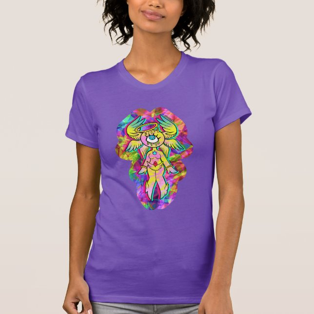 Camiseta Anjo Weirdcore Arcanjo Querubim (Frente)