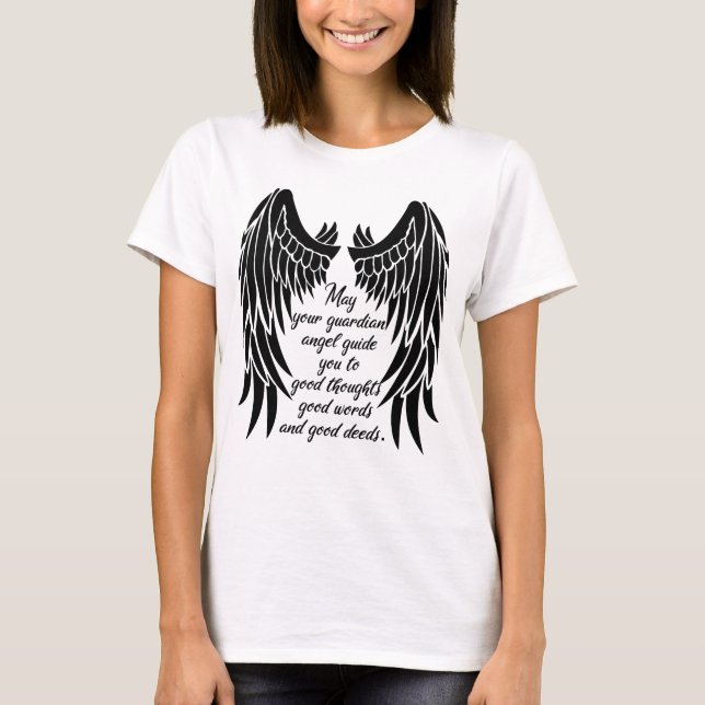 Camiseta Anjo Wings/Cotação (Frente)
