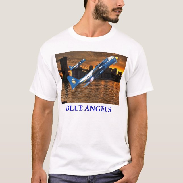 CAMISETA ANJOS AZUIS C-130 NO JATO (Frente)