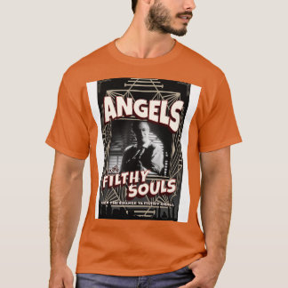 Camiseta Anjos com poster vintage de Almas Sujas