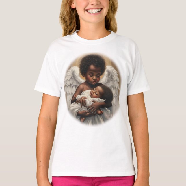 Camiseta Anjos de Bebê (Frente)