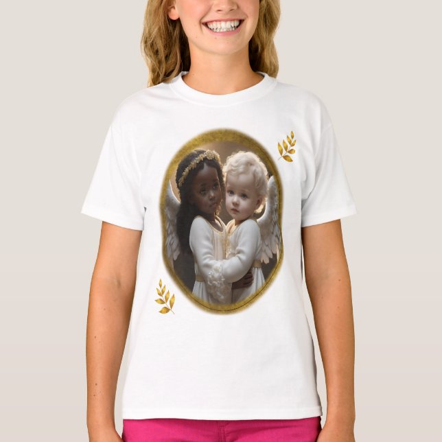 Camiseta Anjos de Bebê (Frente)