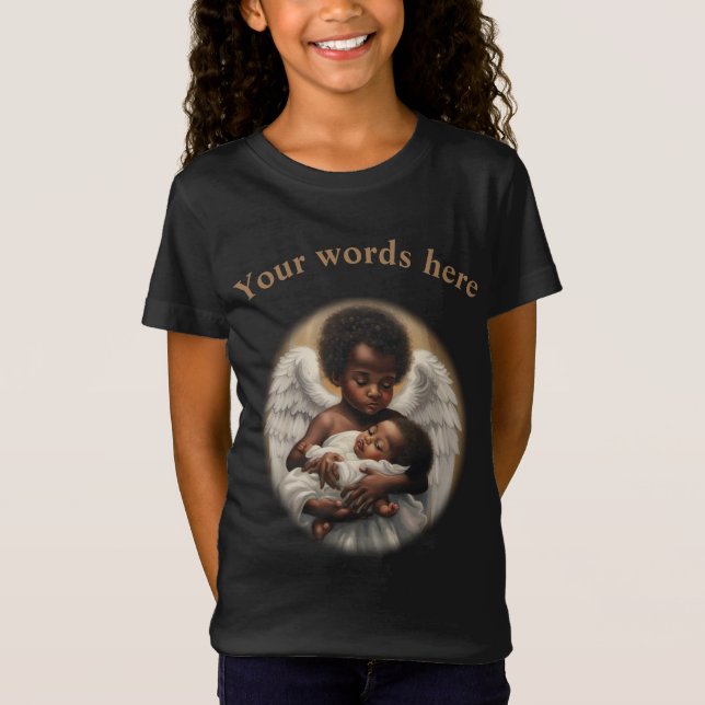 Camiseta Anjos de Bebê (Frente)