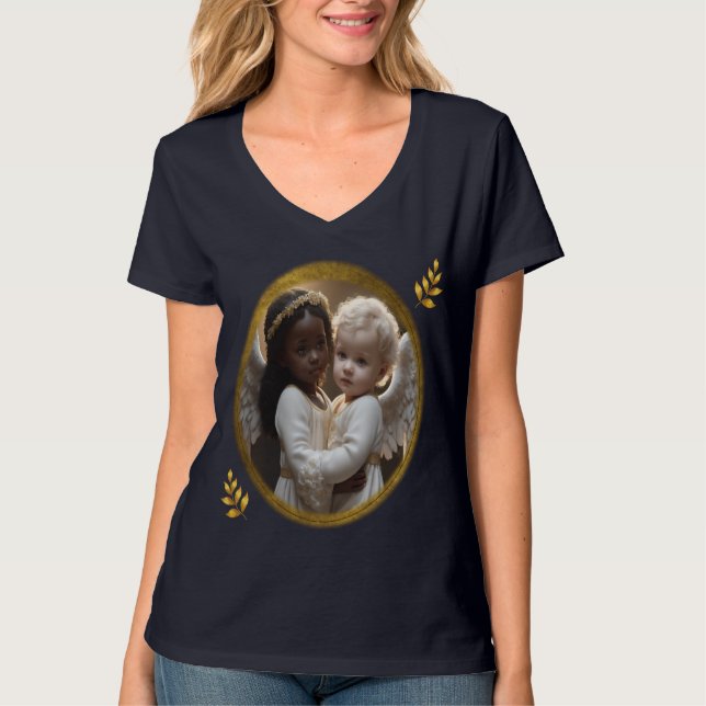 Camiseta Anjos de Bebê (Frente)