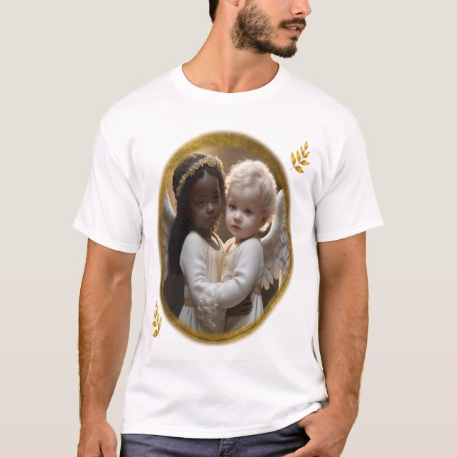 Camiseta Anjos de Bebê (Frente)