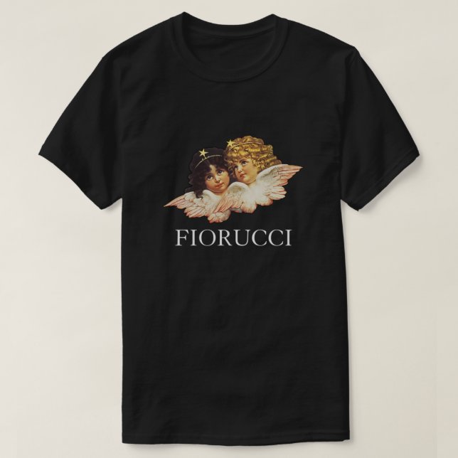 Camiseta Anjos de Vintage Fiorucci  (Frente do Design)