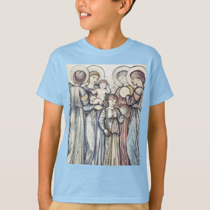 Camiseta Anjos e Crianças por Sir Edward Burne-Jones