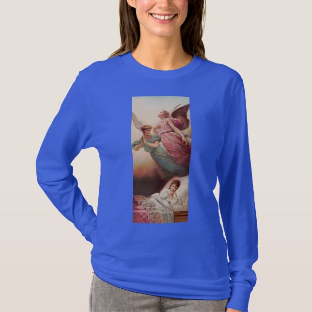 Camiseta Anjos Guardiões com criança (Frente)
