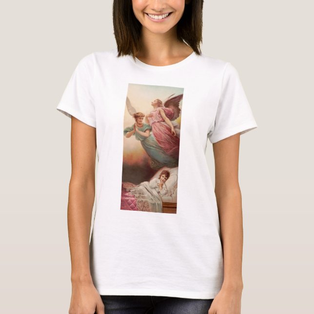 Camiseta Anjos Guardiões com criança (Frente)