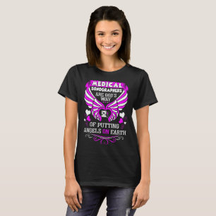 Camiseta Anjos médicos dos deuses de Sonographers no Tshir