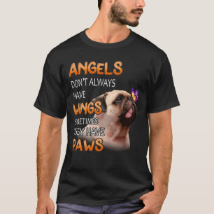 Camiseta Anjos Nem Sempre Têm Asas Eles Têm Patas  Pu