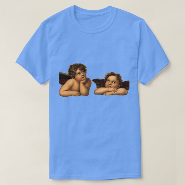 Camiseta Anjos pensantes 2 (Frente do Design)