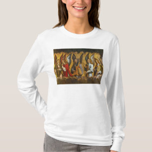 Camiseta Anjos que jogam instrumentos musicais