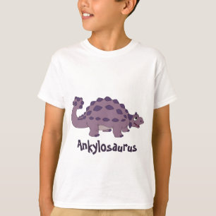 Camiseta Ankylosaurus dos desenhos animados