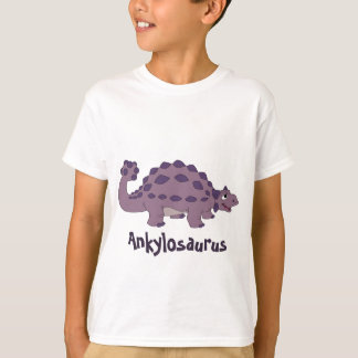 Camiseta Ankylosaurus dos desenhos animados