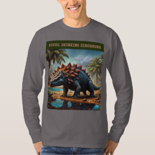 Camiseta Ankylosaurus satisfeito