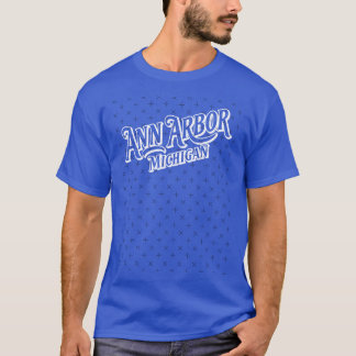 Camiseta Ann Arbor Michigan Oversize