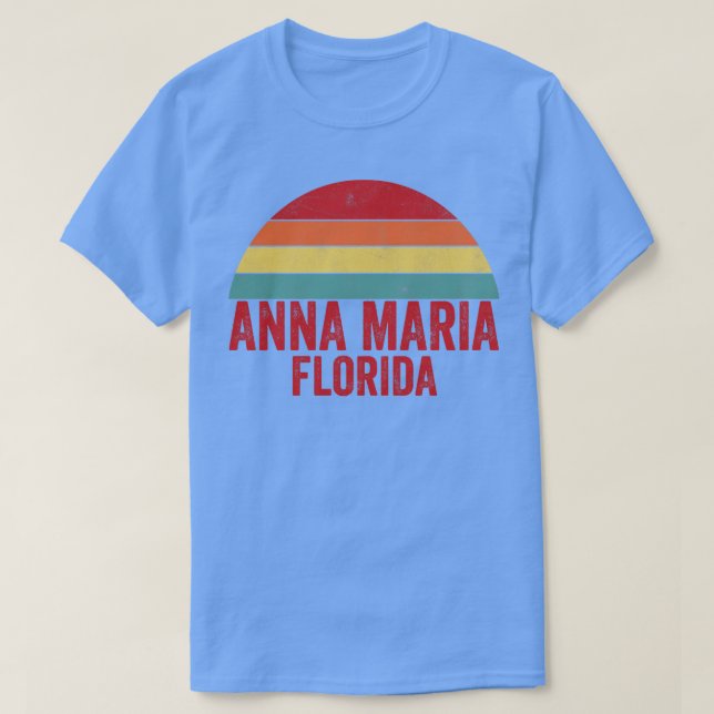 Camiseta Anna Maria Island Florida (Frente do Design)