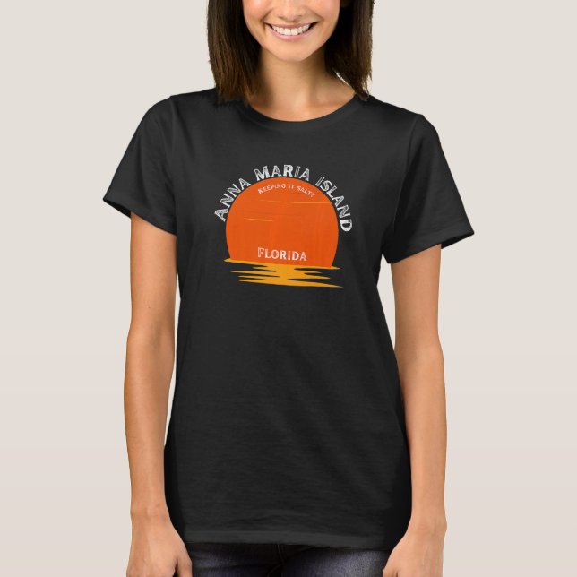 Camiseta Anna Maria Island Florida Tampa Bay Bea Costa do G (Frente)