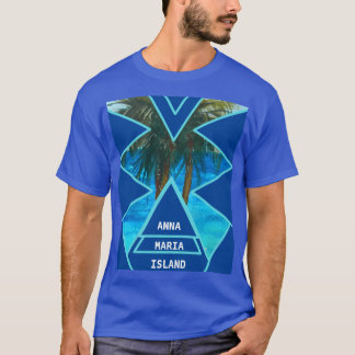 Camiseta Anna Maria Island Palm Tree T-Shirt