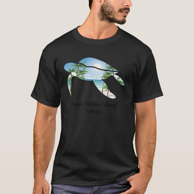 Camiseta Anna Maria Island Souvenir or Group Vacation (Frente)