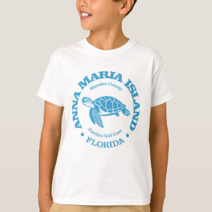 Camiseta Anna Maria Island (tartaruga marinha)