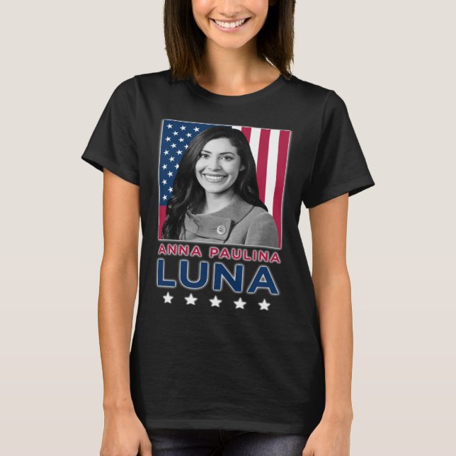 Camiseta Anna Paulina Luna Conservadora Representante Dos E (Frente)