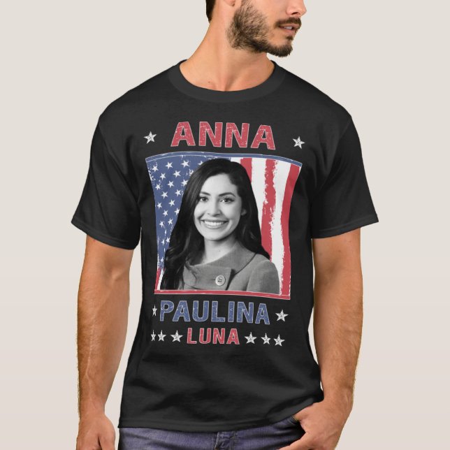 Camiseta Anna Paulina Luna Mexican American Congresswoman F (Frente)