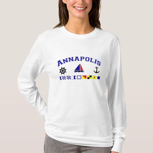Camiseta Annapolis, DM (Frente)