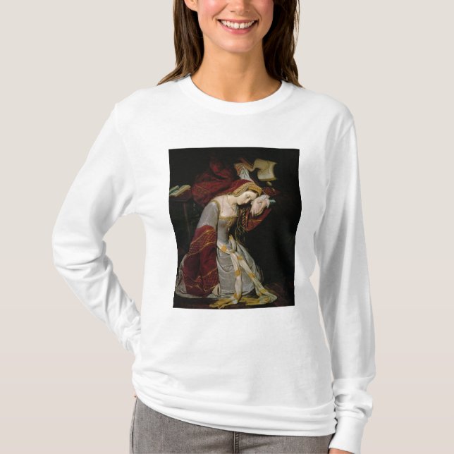 Camiseta Anne Boleyn na torre, detalhe, 1835 (Frente)
