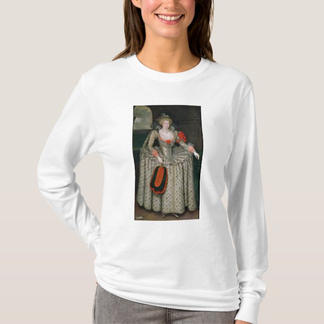 Camiseta Anne de Dinamarca, c.1605-10 (Frente)