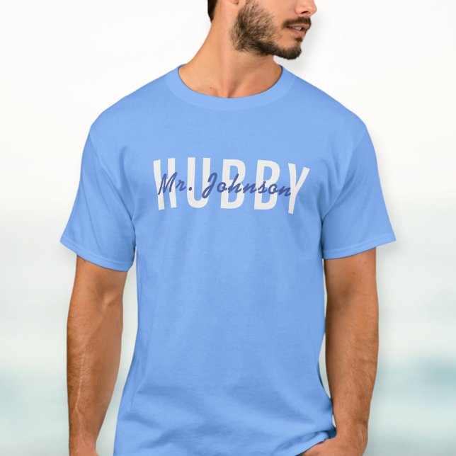 Camiseta Anniversary printed t-shirt /hubby shirt (Criador carregado)