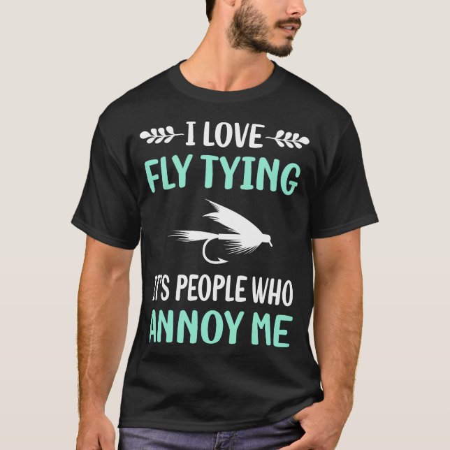 Camiseta Annoy Fly Tying (Frente)