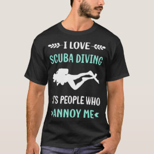 Camiseta Annoy Me Scuba Merging Diver