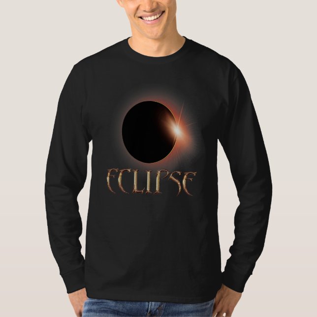 Camiseta Annual Eclipse Oct 14 2023 and Total Eclipse April (Frente)