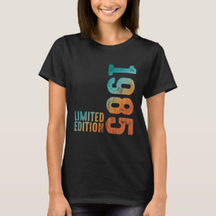 Camiseta Ano 1985, Estética de Nascimento 1985 Desde 1985