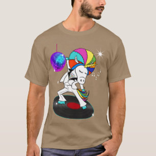 Camiseta Ano 80 70 Unicórnio Vintage Disco amigo