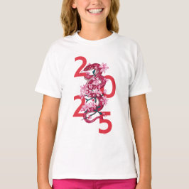 Camiseta Ano Bonito Da Cobra 2025 | Cobra Zodiac chinês