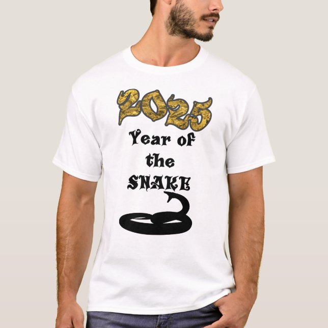 CAMISETA ANO CHINÊS DE 2025 DA COBRA (Frente)