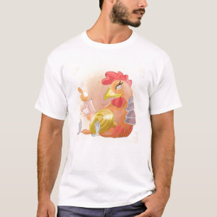 Camiseta Ano da Aquarela do Galo, Samurai