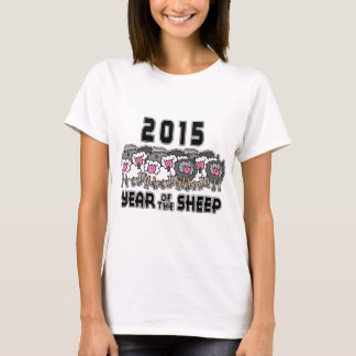 Camiseta Ano da cabra 2015 da ram dos carneiros