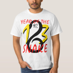 Camiseta Ano da Camisa-T de Cobra de 2013