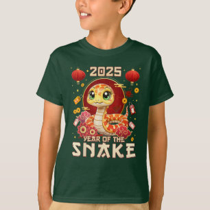 Camiseta Ano da Cobra - Ano Novo Chinês 2025