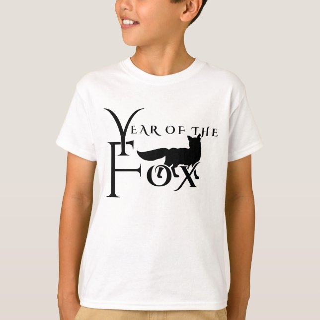 Camiseta Ano da raposa (Frente)