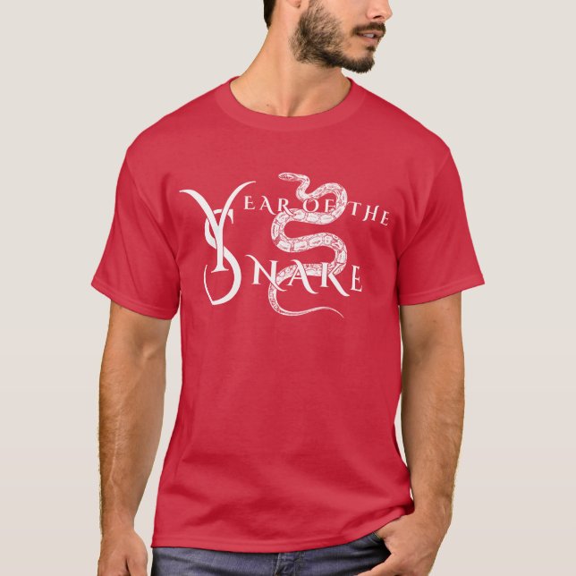 Camiseta Ano da serpente (Frente)