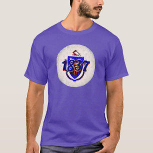 Camiseta Ano De Nascimento Do Estado De Massachusetts De Gr