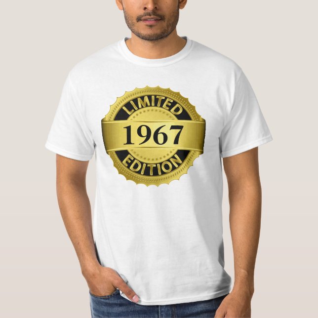 Camiseta Ano do aniversário da edição limitada (Frente)